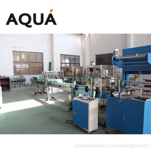 Automatic PE Film Shrink Wrapping Machine